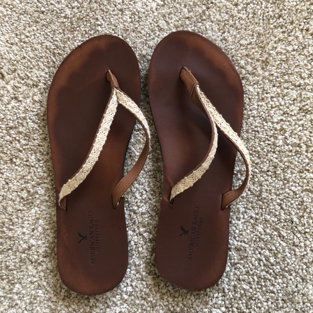 American Eagle Leather Sandals